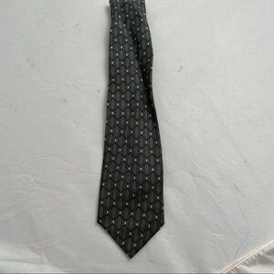 Mondo di Marco olive vintage silk tie